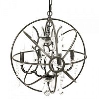 люстра foucault's orb crystal (47*47*64) коричневая в Ростове-на-Дону