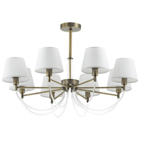 подвесная люстра lumion dakota 3702/8c белая в Ростове-на-Дону