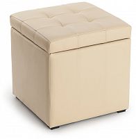 пуф шарм-дизайн люкс с ящиком беж в Ростове-на-Дону