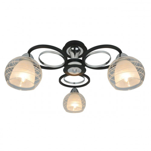 потолочная люстра arte lamp ginevra a1604pl-3bk в Ростове-на-Дону