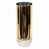стеклянная ваза золотая 10x22 см в Ростове-на-Дону