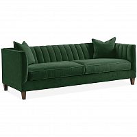 диван penelope sofa прямой зеленый в Ростове-на-Дону