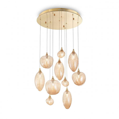 подвесная люстра ideal lux baco sp10 ottone в Ростове-на-Дону