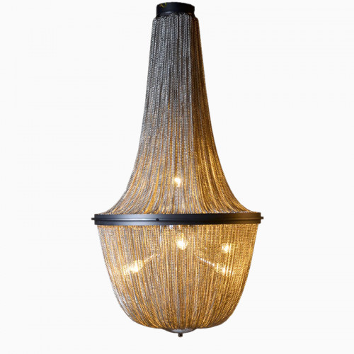 люстра kalena чёрная, прозрачная в Ростове-на-Дону