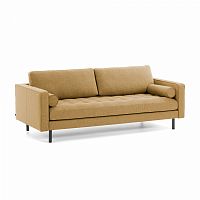 диван bogart трехместный горчица от la forma (ex julia grup) в Ростове-на-Дону