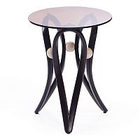 подставка под цветы apriori v каркас: берёза тон венге, столешница: стекло тонированное в Ростове-на-Дону