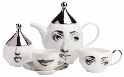 чайный сервиз пьеро форназетти faces silver в Ростове-на-Дону