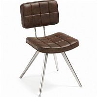 стул lola seat pu brown ножки из нержаеющей стали c589u09 от la forma (ex julia grup) в Ростове-на-Дону