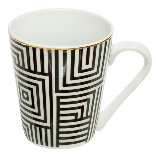 кружка 300мл черно-белая в Ростове-на-Дону