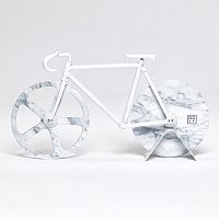 нож для пиццы из нержавеющей стали the fixie, белый мрамор в Ростове-на-Дону