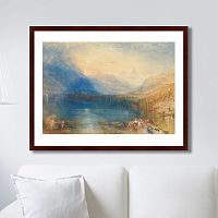 картина: the lake of zug, 1842г. в Ростове-на-Дону