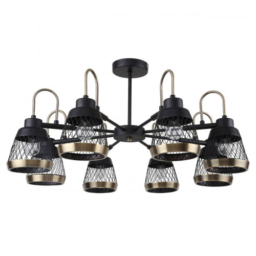 потолочная люстра f-promo entresol 2346-8p черная в Ростове-на-Дону