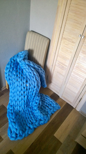 плед нежность голубой малый в Ростове-на-Дону