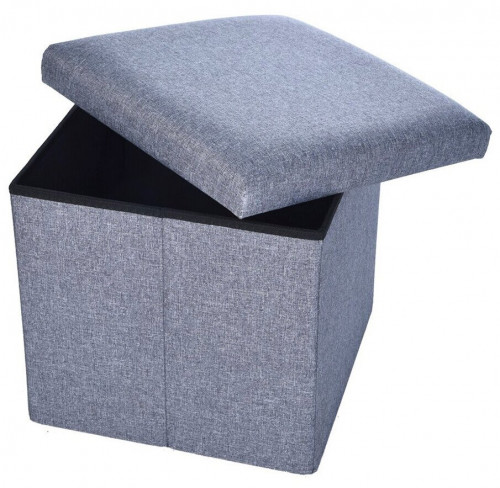 пуф шарм-дизайн пикник шенилл серый в Ростове-на-Дону