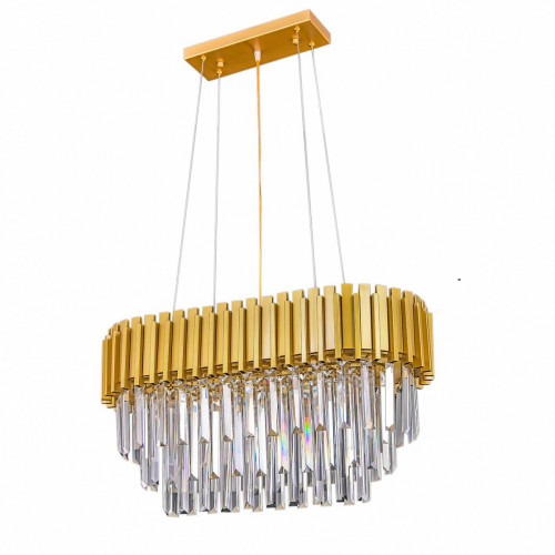 люстра emerald l90 латунь, прозрачное стекло в Ростове-на-Дону