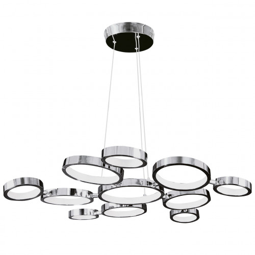 подвесная люстра lightstar unitario 763010 хром белая в Ростове-на-Дону