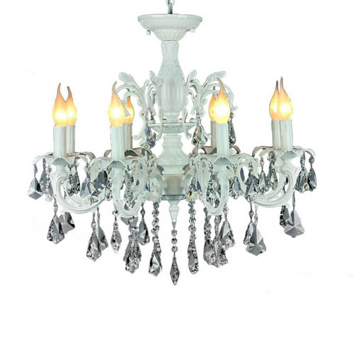 подвесная люстра omnilux oml-30807-08 белая в Ростове-на-Дону