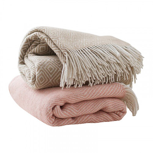 розовый шерстяной плед в Ростове-на-Дону