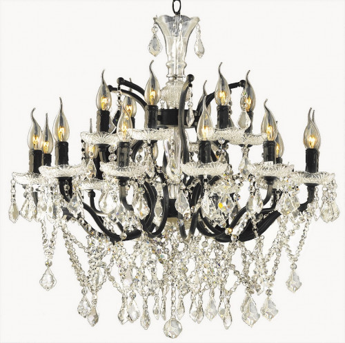 люстра avensis антик чёрная, прозрачная в Ростове-на-Дону